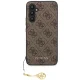 Guess 4G Charms Case for Samsung Galaxy A54 5G, Brown