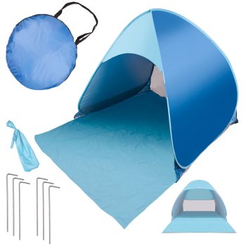 Self-deploying Beach Tent POP-UP XXL with UV Protection