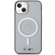 Apple iPhone 14 Plus 6,7\" BMW Silver Ring MagSafe Case Cover, Transparent