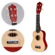 Ecotoys MF019F Natural Wooden Ukulele for Kids