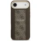 Guess 4G Stripe MagSafe Case for iPhone Air, Brown