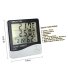 Weather station clock thermometer