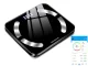 Smart Bluetooth Body Fat Scale, Digital Bathroom Scale 180 kg, Black