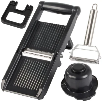 Vegetable and Fruit Grater, Slicer and Peeler Set
