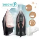 Berdsen Bd-332 Steam Iron, 3000W, Ceramic Soleplate