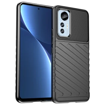 Thunder Case for Xiaomi 12 Lite, Black