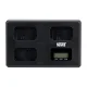 Newell TT-USB-C Triple-Channel Charger for Sony NP-FW50