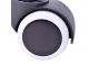 Rubber Office Chair Wheels, Set of 5