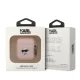 Karl Lagerfeld KLA2RUNCHP 3D Silicone Case for Apple AirPods 1 / 2 Pink