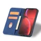 Magnet Fancy Case Wallet Folio Case for iPhone 13 Pro Max with Stand, Blue