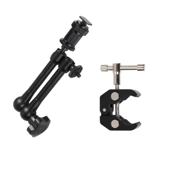 Clamp Holder for Camera and Microphone