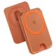 MagSafe Magnetic Wallet Spigen Valentinus MagFit+ Orange