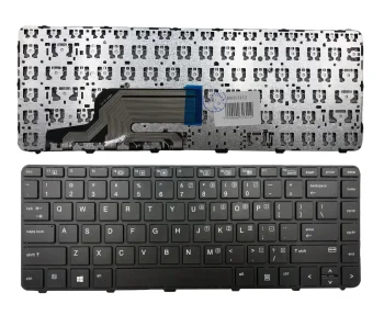 HP Probook 430 G3, 440 G3, 445 G3 Keyboard with Frame, Black