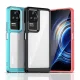 Outer Space Case for Xiaomi Poco F4 5G Hybrid Cover with Flexible Frame Black