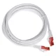 Maclean MCTV-302 W UTP Cat6 Patchcord Network Cable, 2m, White