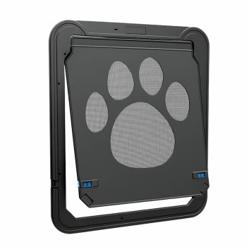 Magnetic Pet Door for Small and Medium Dogs and Cats, Black