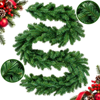 Christmas Pine Garland Decorative 280 cm, Green