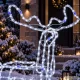 Light-Up Christmas Reindeer Decoration with Moving Head 216 LED IP44