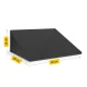 4FIZJO Massage and Rehabilitation Wedge 40x50x20 cm, Black