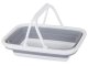 Silicone Folding Basket Bowl with Handles
