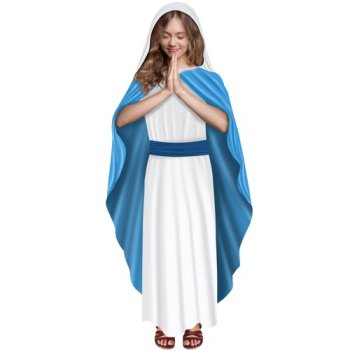Mary Costume for Nativity Play KRUZZEL 22558