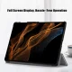 Samsung Galaxy Tab S9 Ultra (SM-X910, SM-X916B) Tri-fold Stand Design Leather Case Cover, Grey