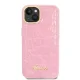 Guess Croco Collection Case for iPhone 14 Plus / 15 Plus - Pink