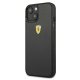 Ferrari iPhone 13 mini Case On Track Real Carbon, Black