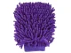Dvipusė mikropluošto pirštinė automobiliui valyti, 22x15 cm, violetinė