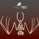 Malatec 00022005 Bat Skeleton - Halloween Decoration, 30 cm, Beige