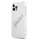 Guess iPhone 12 Pro Max Case Vintage Script, Transparent