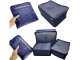 Packing Cubes for Suitcases Travel Organizers Set of 6, Navy Blue