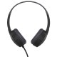 Belkin SoundForm Mini Wired Kids On-Ear Headphones, Black