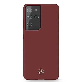 Mercedes MEHCS21LSILRE S21 Ultra G998 red hardcase Silicone Line