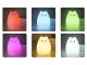 Kids Bedside Table LED Lamp Night Light RGB, Cat