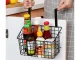 Hanging Metal Basket Organizer for Doors