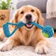 Braided Rope Tug Toy with Ball for Dogs 27 cm