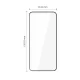 Tech-Protect Glass Fit+ Tempered Glass for Xiaomi Redmi Note 15 Pro 5G (2-Pack), Black