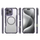 Leading Series MagSafe Silicone Case for iPhone 16 Pro Max, Purple