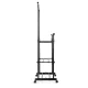 Massido 686200 Mobile Clothes Rack, Black