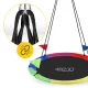 4Fizjo 704 Kids Garden Swing Bocianie Gniazdo XXL, 120 cm, Multicolor