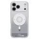 Spigen Ultra Hybrid MagSafe Case for iPhone 18 Pro Max / 17 Pro Max, Silver