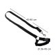 Adjustable Dog Car Seat Belt with Headrest Restraint, 45-80 cm, Black
