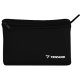 Trizand Rain Poncho with Hood, Black