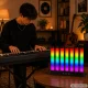 RGB LED Desktop Lamp Equalizer with Remote and App Control (USB)