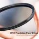 K&F Concept Nano-C HMC CPL Circular Polarizing Filter, 58 mm