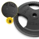 4FIZJO Cast Iron Weight Plates 2 x 2.5 kg (26 mm)