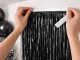 Foil Fringe Curtain Party Photo Backdrop 100x180cm, Black