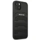 Mercedes iPhone 14 Plus Case AMG Debossed Lines, Black