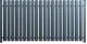 Profiled Metal Fence Picket EMKA PSx2 RAL8017, Glossy Brown